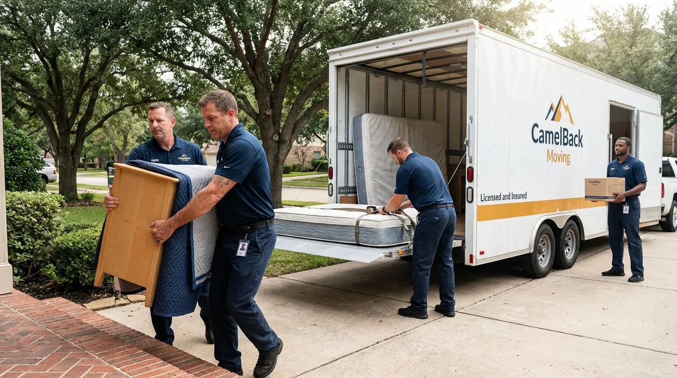 Crew loading residential truck for cross-state move from Catlettsburg, KY